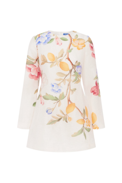 Leo Lin Aliza Long Sleeve Mini Dress - Leo Lin Dress - Australian Luxury Fashion - Shop at Luxury Shoes 