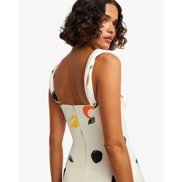 Leo Lin Beatrice Midi Dress - Leo Lin Dress - Australian Luxury Fashion - Shop at Luxury Shoes 