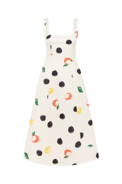 Leo Lin Beatrice Midi Dress - Leo Lin Dress - Australian Luxury Fashion - Shop at Luxury Shoes 