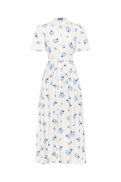 Leo Lin Bianca Short Sleeve Midi Dress - Leo Lin Dress - Australian Luxury Fashion - Shop at Luxury Shoes 