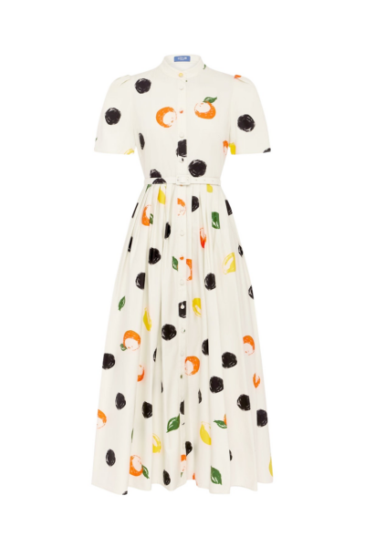 Leo Lin Bianca Short Sleeve Midi Dress - Leo Lin Dress - Australian Luxury Fashion - Shop at Luxury Shoes 