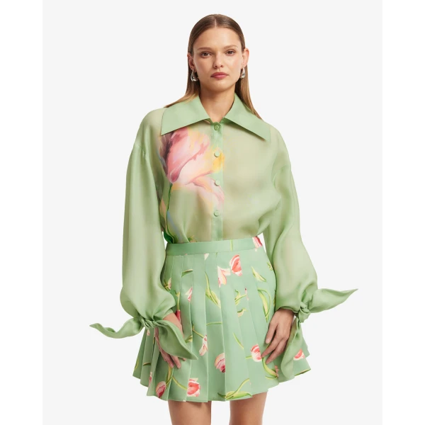 Leo Lin Christina Bow Blouse - Leo Lin Dress - Australian Luxury Fashion - Shop at Luxury Shoes 