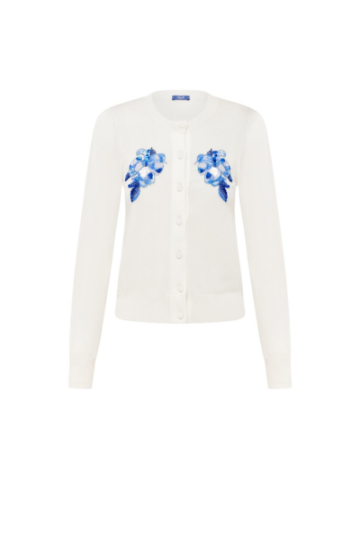 Leo Lin Claire Embellished Knit Cardigan - Leo Lin Dress - Australian Luxury Fashion - Shop at Luxury Shoes 