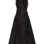 Leo Lin Cleo Petal Sleeveless Midi Dress - Leo Lin Dress - Australian Luxury Fashion - Shop at Luxury Shoes 