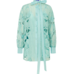Leo Lin Elle Appliqué Blouse - Leo Lin Dress - Australian Luxury Fashion - Shop at Luxury Shoes 