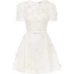 Leo Lin Elyse Petal Short Sleeve Mini Dress - Leo Lin Dress - Australian Luxury Fashion - Shop at Luxury Shoes 