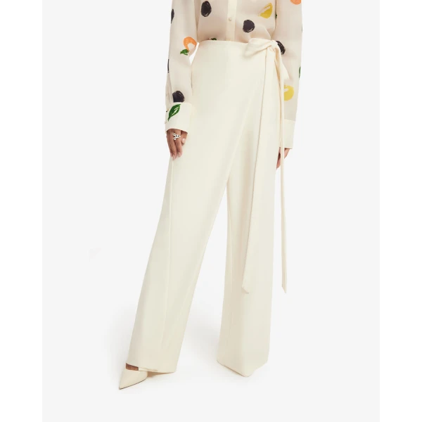 Leo Lin Felicity Wrap Pants - Leo Lin Dress - Australian Luxury Fashion - Shop at Luxury Shoes 