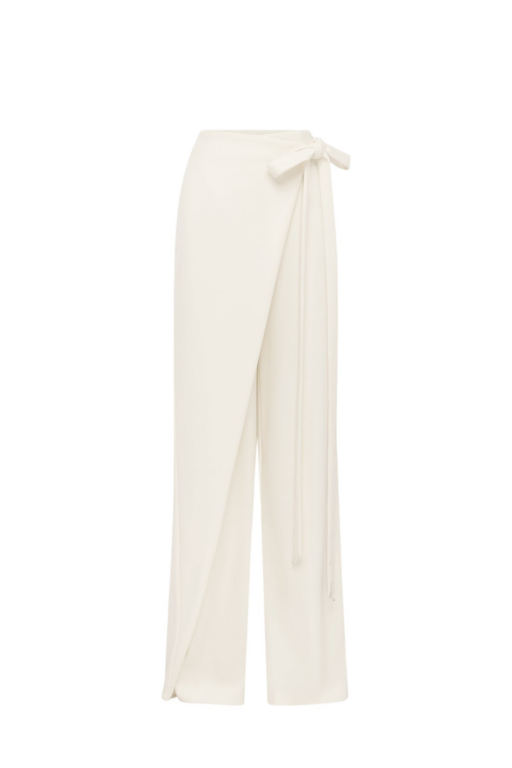 Leo Lin Felicity Wrap Pants - Leo Lin Dress - Australian Luxury Fashion - Shop at Luxury Shoes 