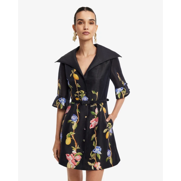 Leo Lin Genevieve Sleeve Mini Dress - Leo Lin Dress - Australian Luxury Fashion - Shop at Luxury Shoes 