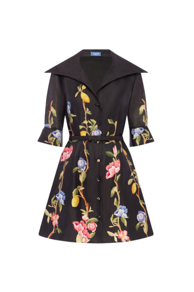 Leo Lin Genevieve Sleeve Mini Dress - Leo Lin Dress - Australian Luxury Fashion - Shop at Luxury Shoes 
