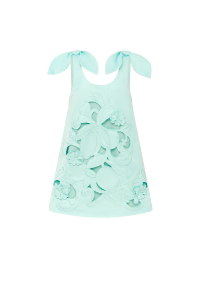 Leo Lin Harper Bow Appliqué Mini Dress - Leo Lin Dress - Australian Luxury Fashion - Shop at Luxury Shoes 