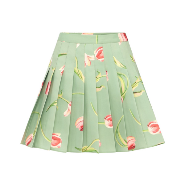 Leo Lin Melody Pleated Mini Skirt - Leo Lin Dress - Australian Luxury Fashion - Shop at Luxury Shoes 