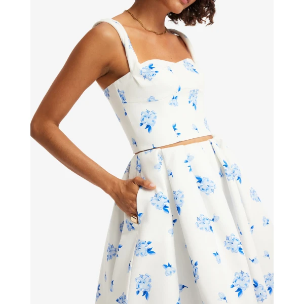 Leo Lin Victoria Puff Maxi Skirt - Leo Lin Dress - Australian Luxury Fashion - Shop at Luxury Shoes 