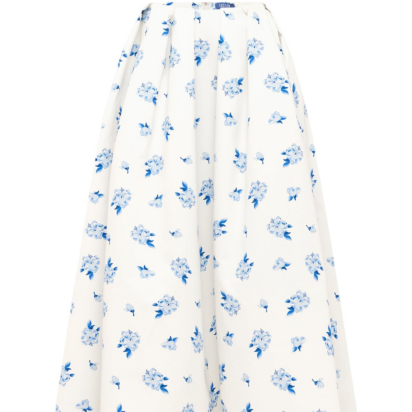 Leo Lin Victoria Puff Maxi Skirt