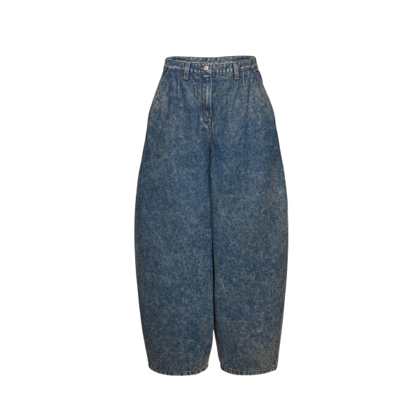 Magda Butrym Balloon denim pants in vintage blue