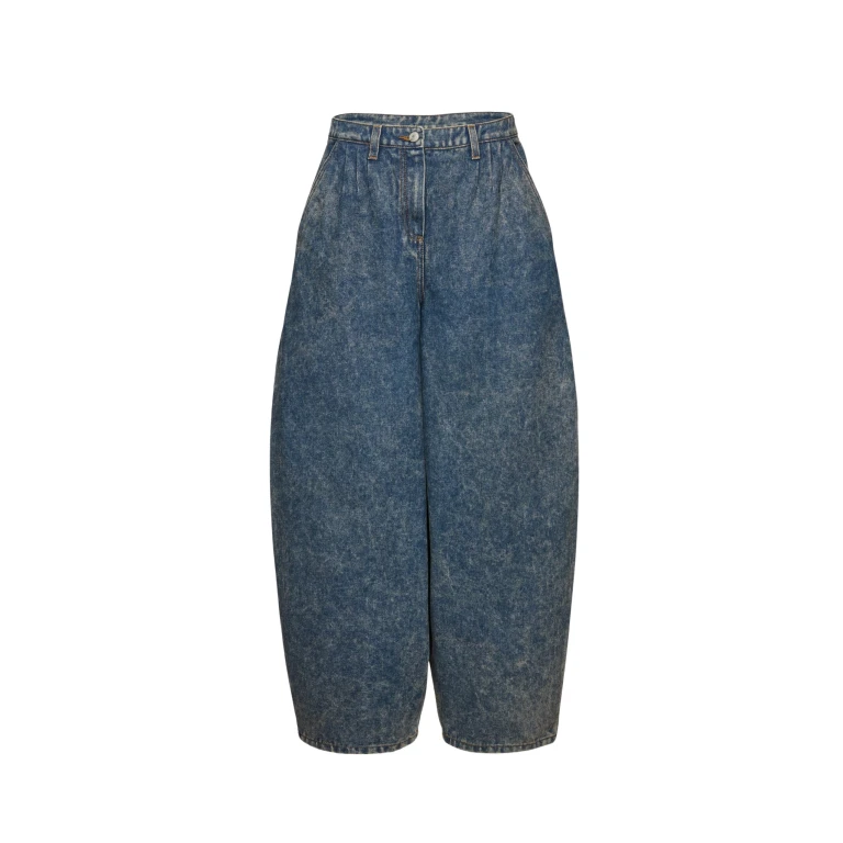Magda Butrym Balloon denim pants in vintage blue
