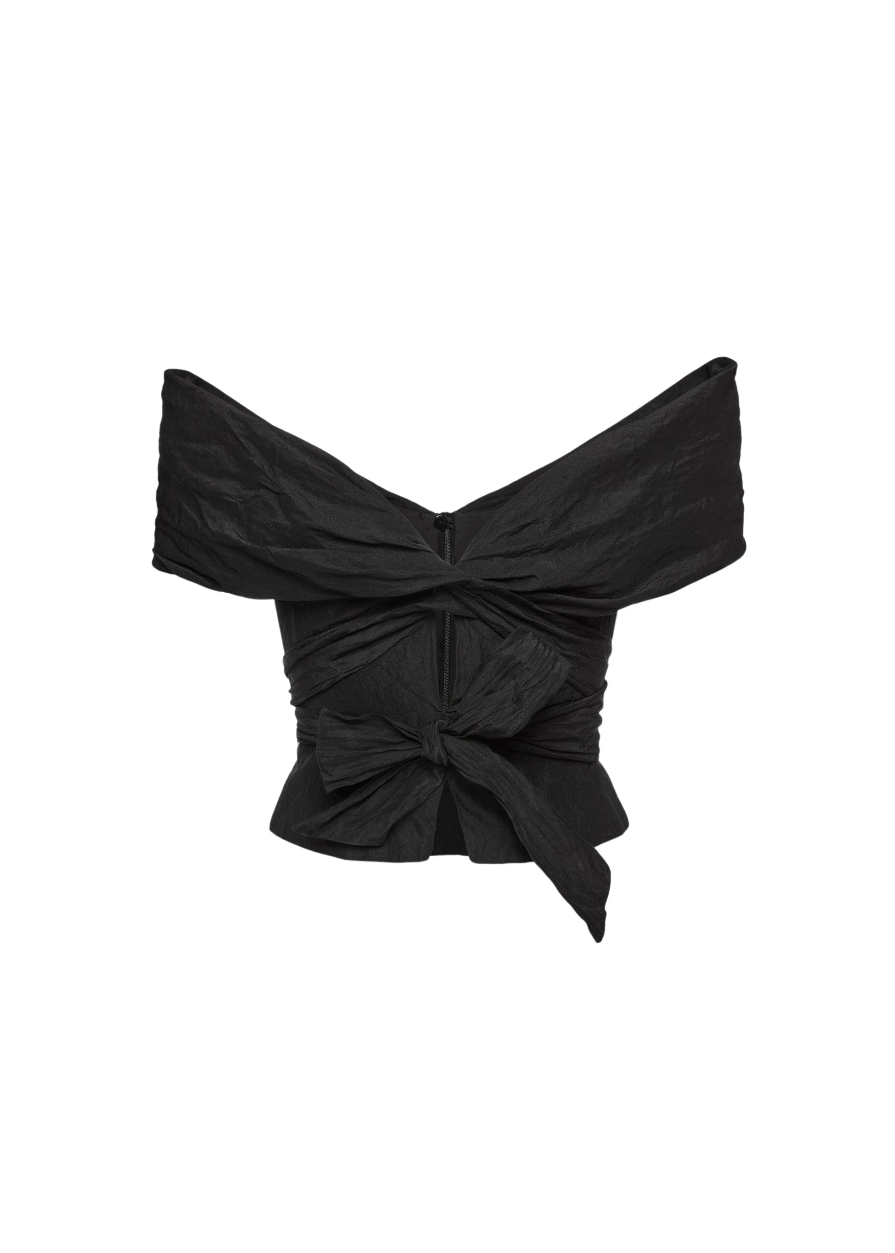 Magda-Butrym-Draped-Off-Shoulder-Blouse-In-Black-scaled77317_nobg Magda Butrym dress