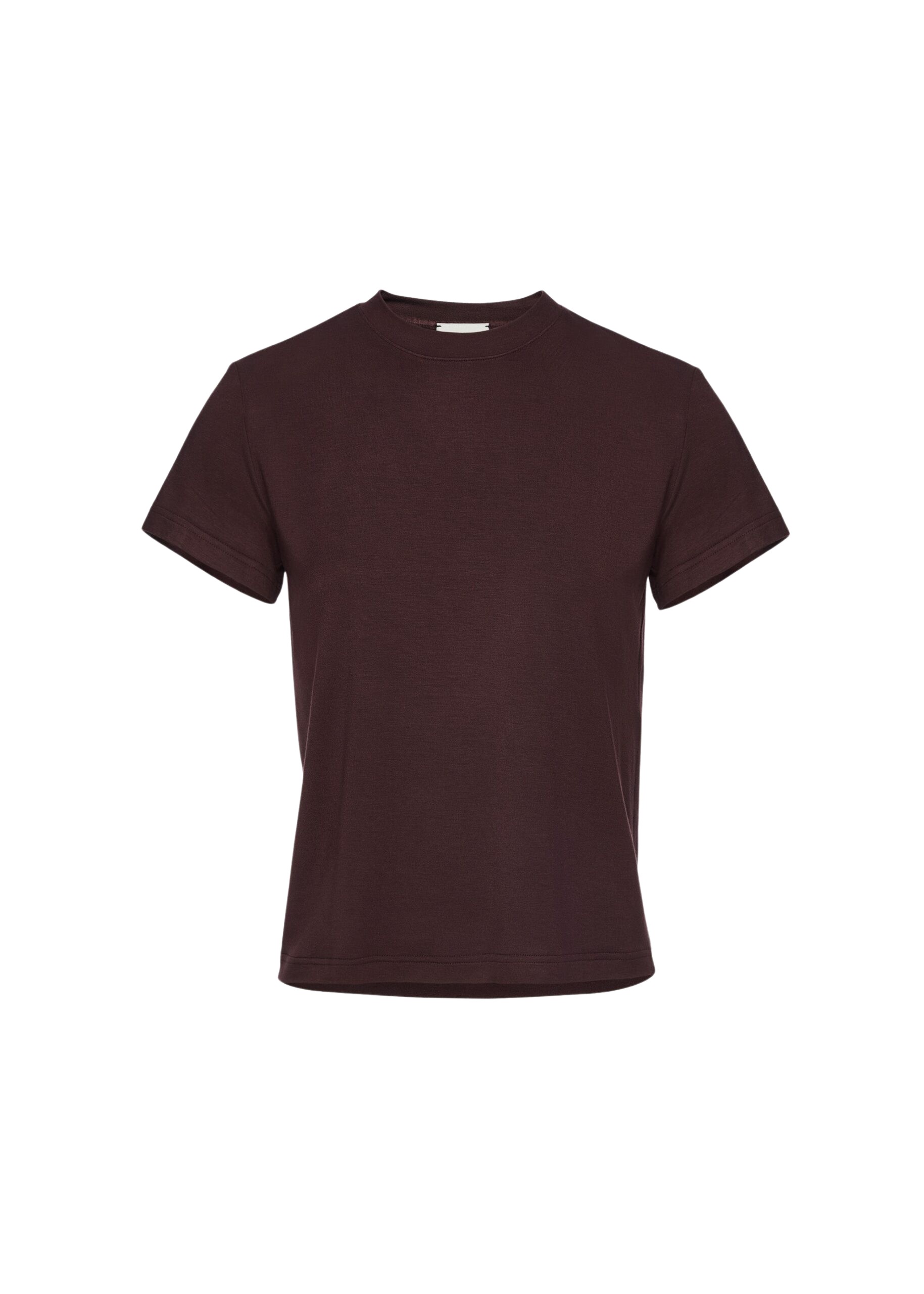 Magda Butrym Fitted t-shirt in burgundy