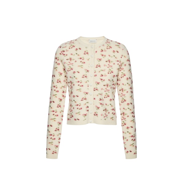 Magda Butrym Floral cardigan in cream