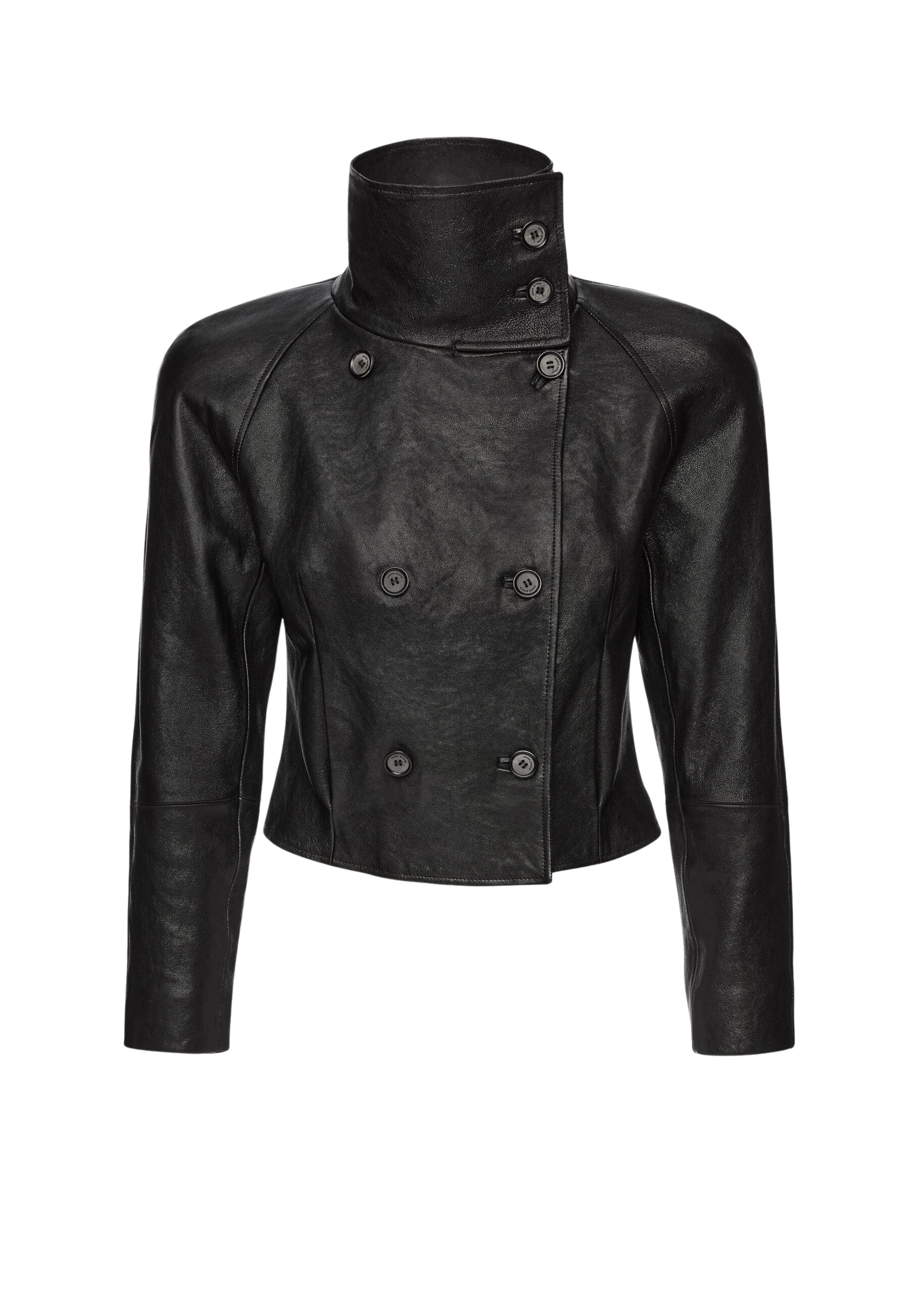 Magda-Butrym-High-Collar-Cropped-Leather-Jacket-In-Black-scaled80613_nobg Magda Butrym dress