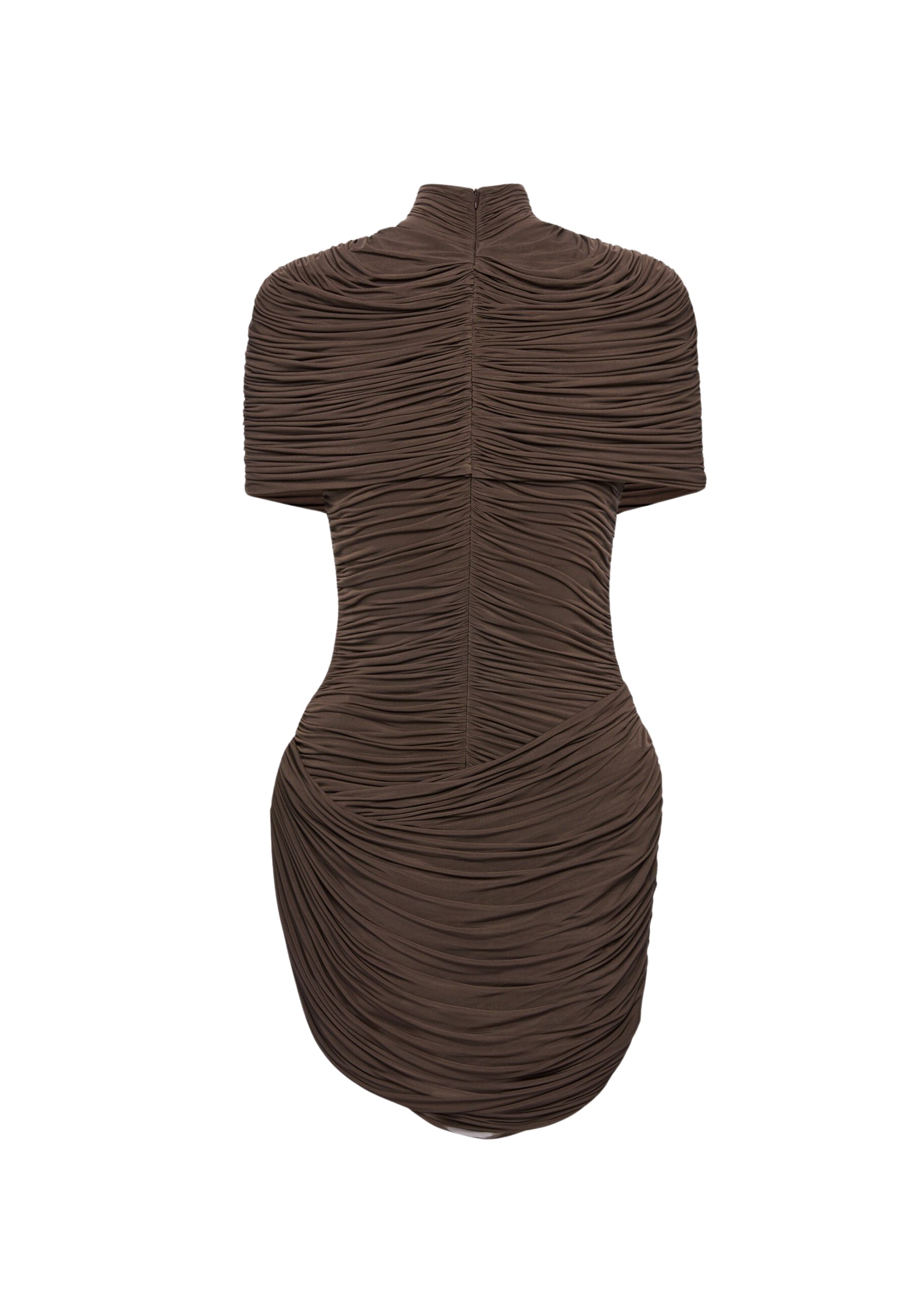 Magda-Butrym-High-Neck-Draped-Mini-Dress-With-Cape-Detail-In-Brown-scaled27861_nobg Magda Butrym dress