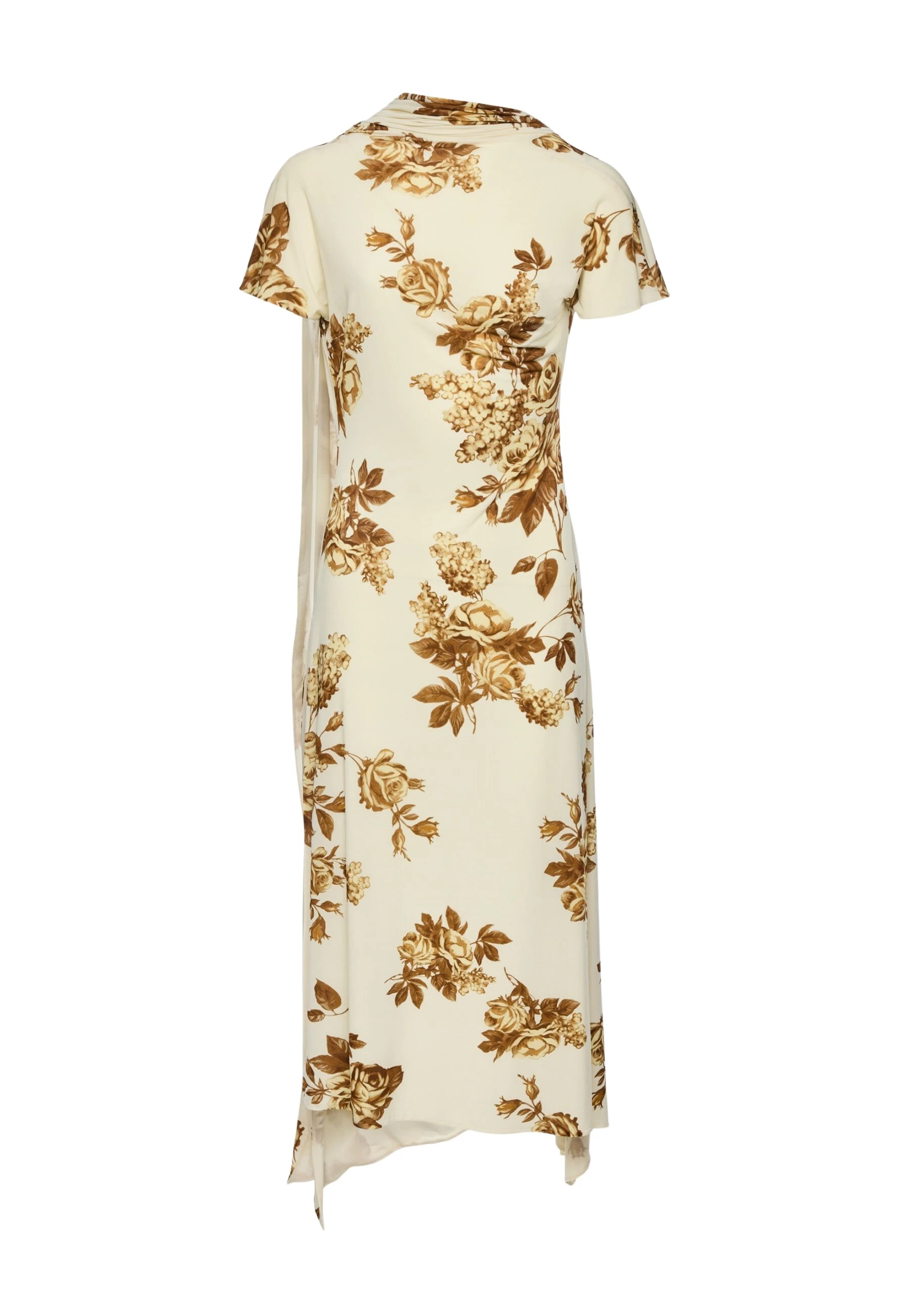 Magda-Butrym-Midi-dress-with-scarf-detail-in-cream-floral-print-scaled72149_nobg Magda Butrym Midi dress with scarf detail in cream floral print