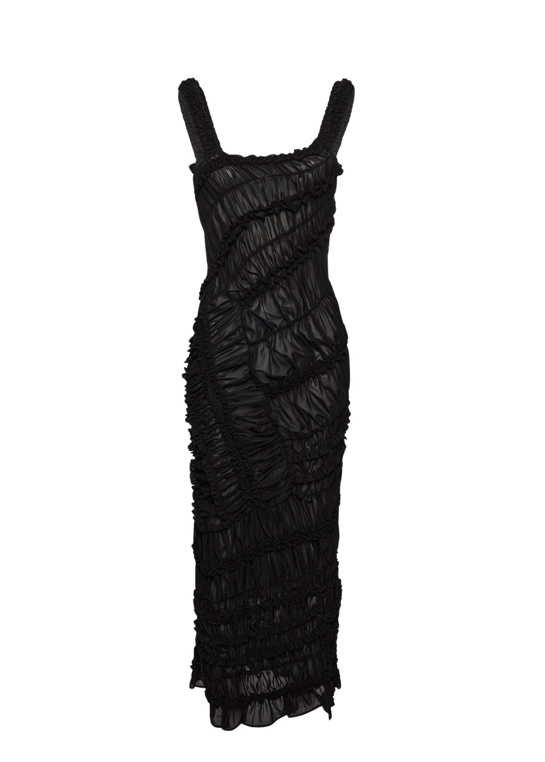 Magda-Butrym-Ruched-Cotton-Midi-Dress-In-Black-scaled51641_nobg Magda Butrym dress