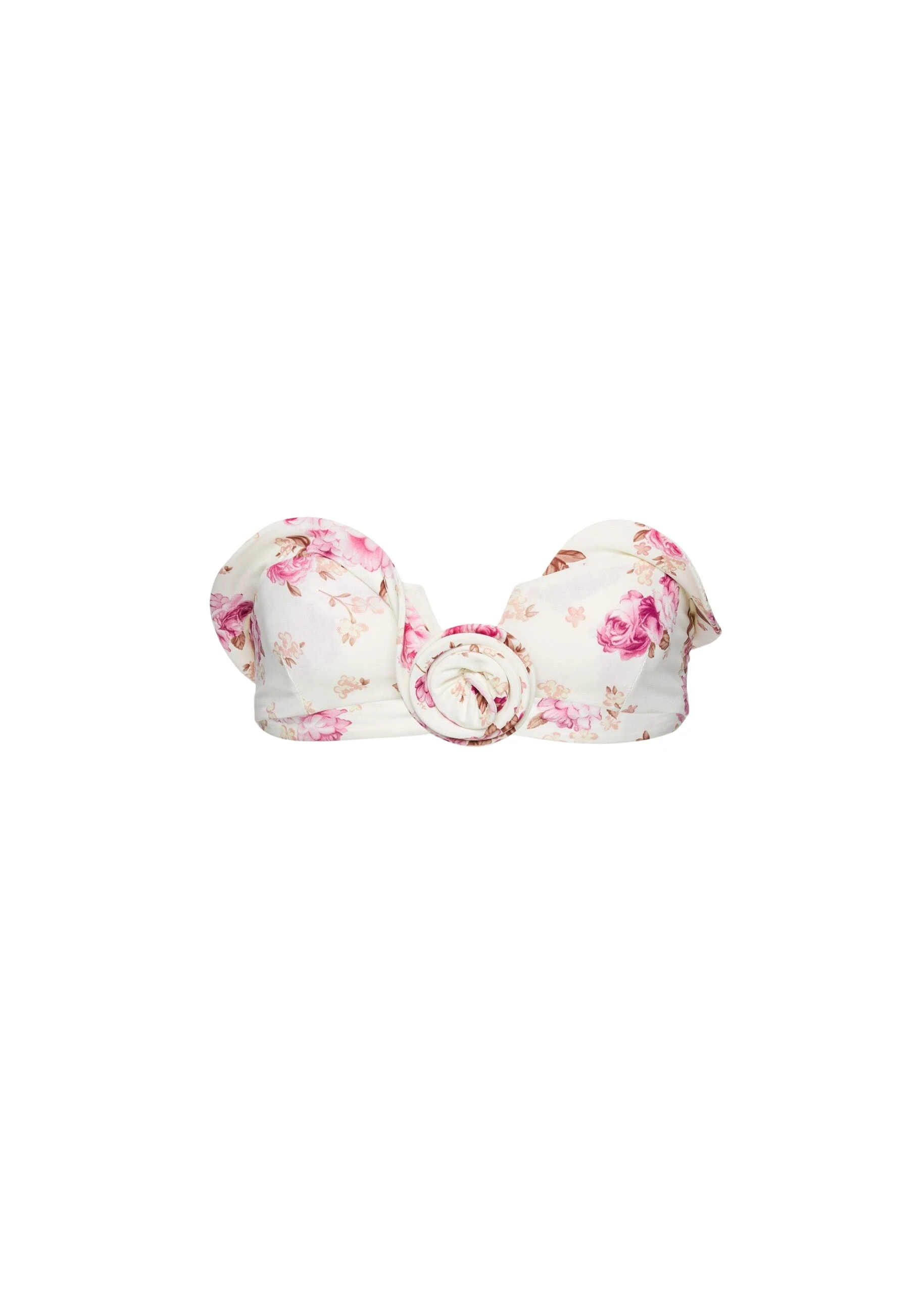 Magda-Butrym-Sculptural-bandeau-swim-top-in-cream-floral-print-scaled93495_nobg Magda Butrym Sculptural bandeau swim top in cream floral print