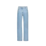 Magda Butrym Straight-leg denim pants in light blue