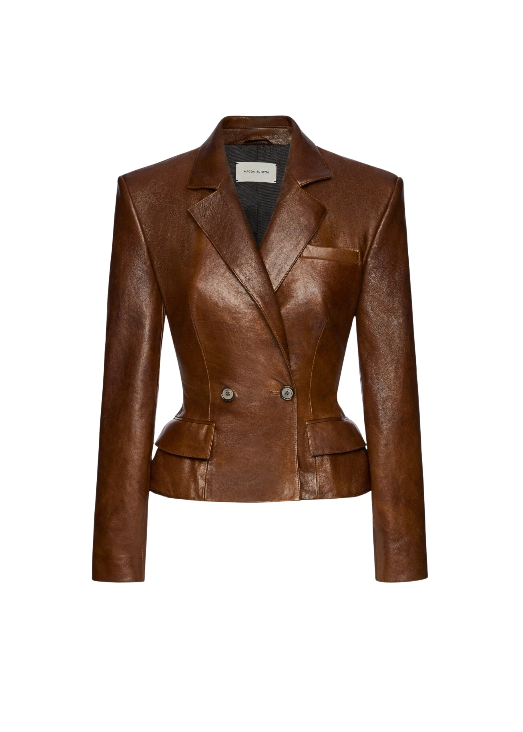 Magda-Butrym-Tailored-Leather-Peplum-Blazer-In-Light-Brown-scaled13918_nobg Magda Butrym dress