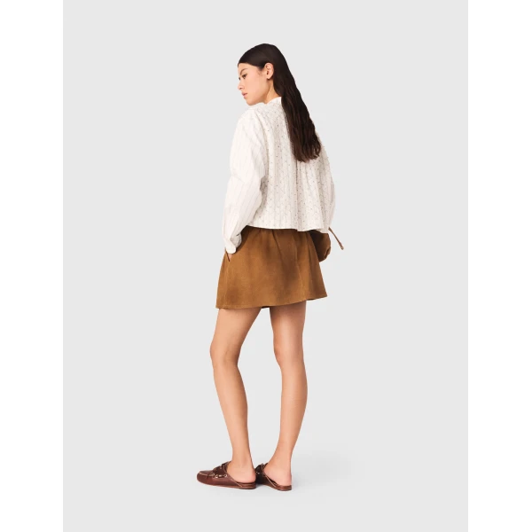 Maje Shirt Parisian Accessible Luxury Clothing at Luxury Shoes 