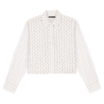Maje Shirt Parisian Accessible Luxury Clothing at Luxury Shoes 
