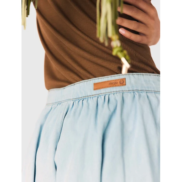 Maje Skirt Parisian Accessible Luxury Clothing at Luxury Shoes 