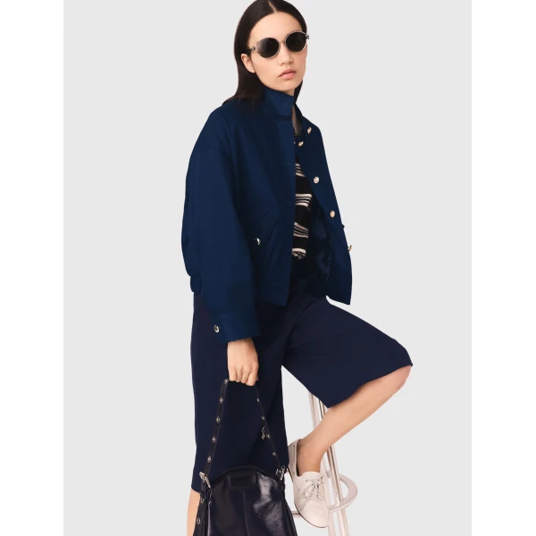 Maje Jacket Parisian Accessible Luxury Clothing at Luxury Shoes 
