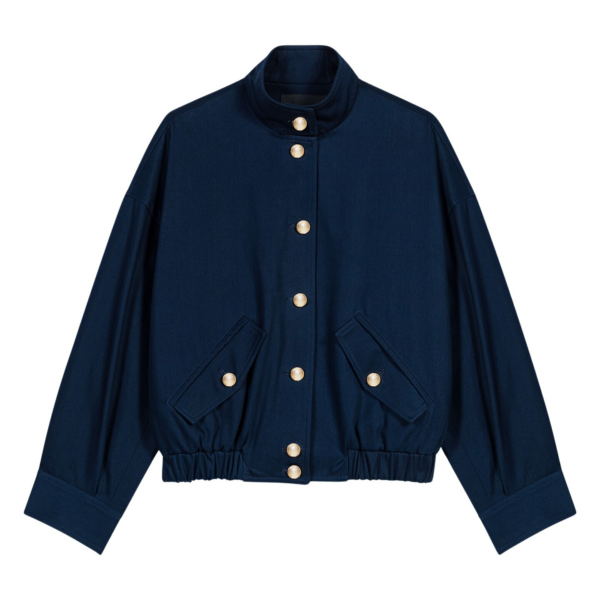 Maje Cotton Bomber Jacket