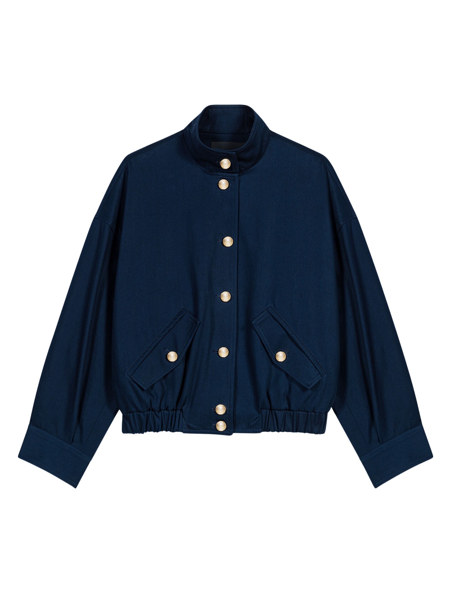 Maje-Cotton-Bomber-Jacket98983_nobg Maje Jacket Parisian Accessible Luxury Clothing at Luxury Shoes