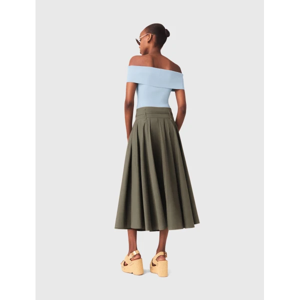 Maje Skirt Parisian Accessible Luxury Clothing at Luxury Shoes 