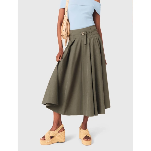 Maje Skirt Parisian Accessible Luxury Clothing at Luxury Shoes 