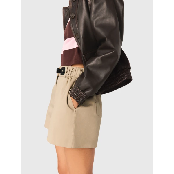 Maje Short Parisian Accessible Luxury Clothing at Luxury Shoes 