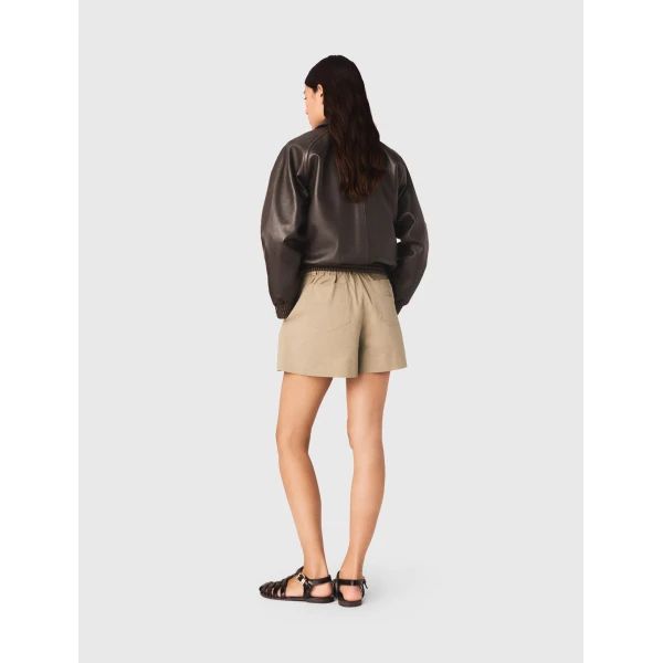 Maje Short Parisian Accessible Luxury Clothing at Luxury Shoes 
