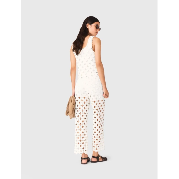 Maje Pant Parisian Accessible Luxury Clothing at Luxury Shoes 