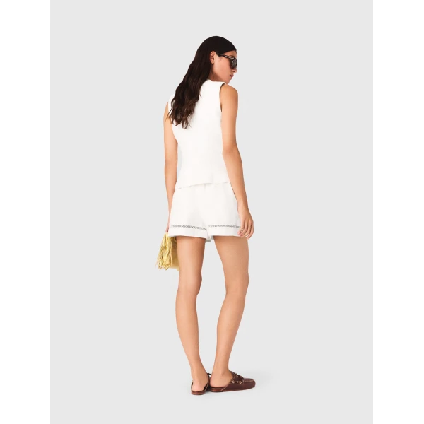 Maje Short Parisian Accessible Luxury Clothing at Luxury Shoes 