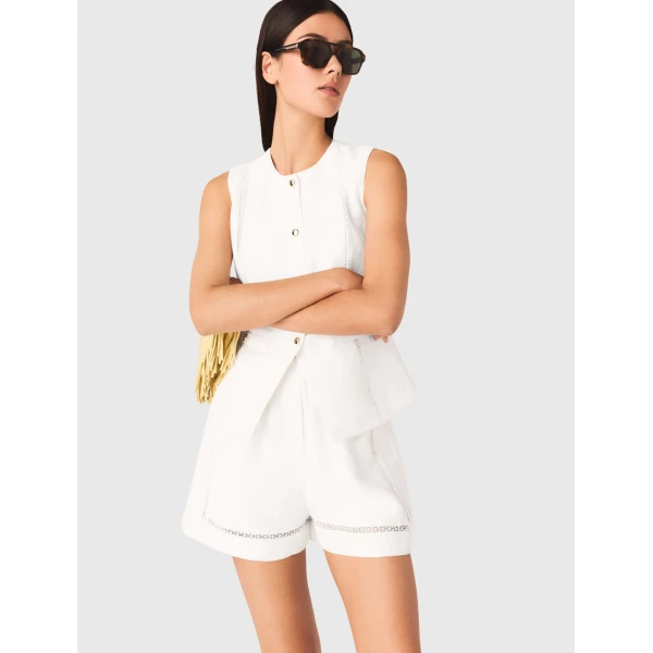 Maje Short Parisian Accessible Luxury Clothing at Luxury Shoes 