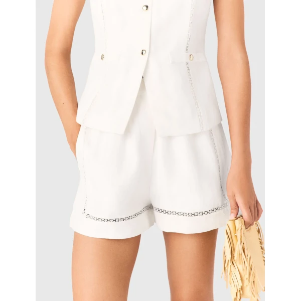 Maje Short Parisian Accessible Luxury Clothing at Luxury Shoes 