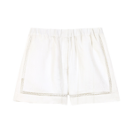 Maje-Embroidered-Linen-Blend-Shorts24028_nobg Maje Short Parisian Accessible Luxury Clothing at Luxury Shoes
