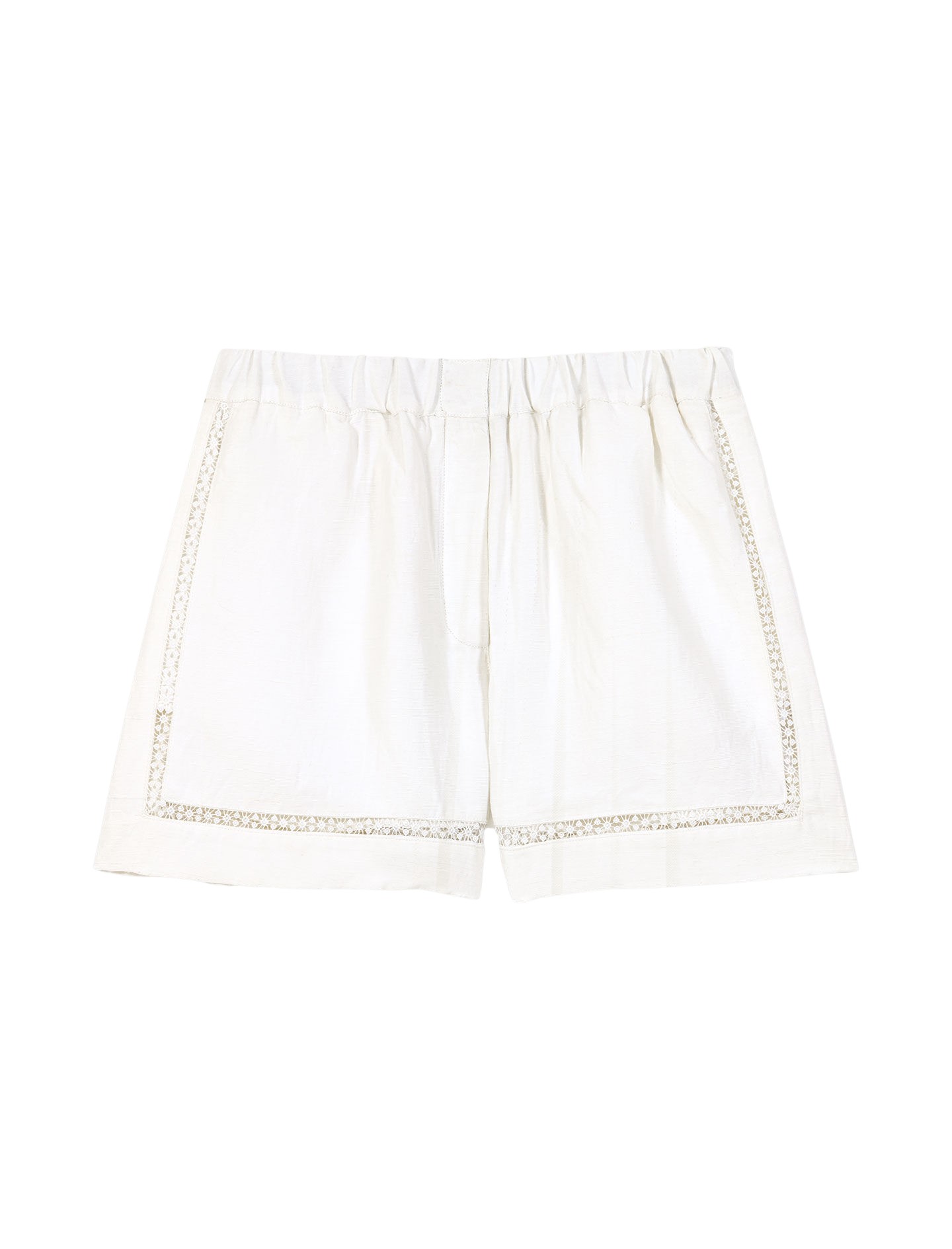 Maje-Embroidered-Linen-Blend-Shorts24028_nobg Maje Short Parisian Accessible Luxury Clothing at Luxury Shoes