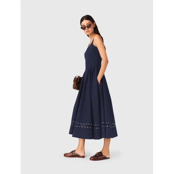 Maje Dress Parisian Accessible Luxury Clothing at Luxury Shoes 