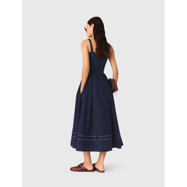 Maje Dress Parisian Accessible Luxury Clothing at Luxury Shoes 