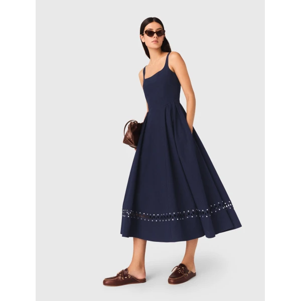 Maje Dress Parisian Accessible Luxury Clothing at Luxury Shoes 
