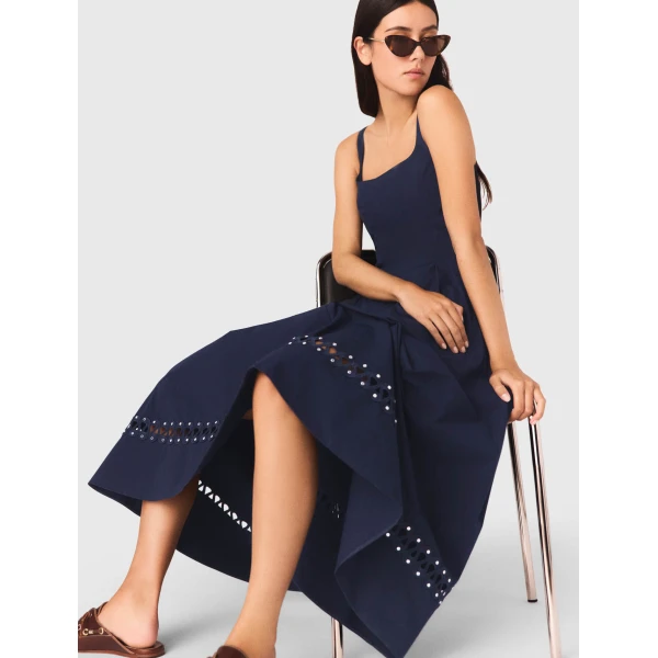 Maje Dress Parisian Accessible Luxury Clothing at Luxury Shoes 